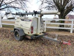 2011 Terex AL4000 Light Plant, s/n AL411-687: Diesel, Portable, Meter Shows