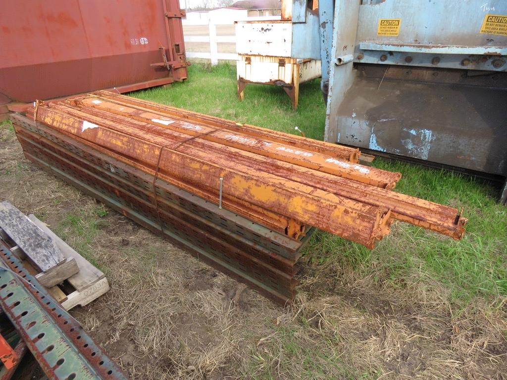 1 Pile of Warehouse Shelving