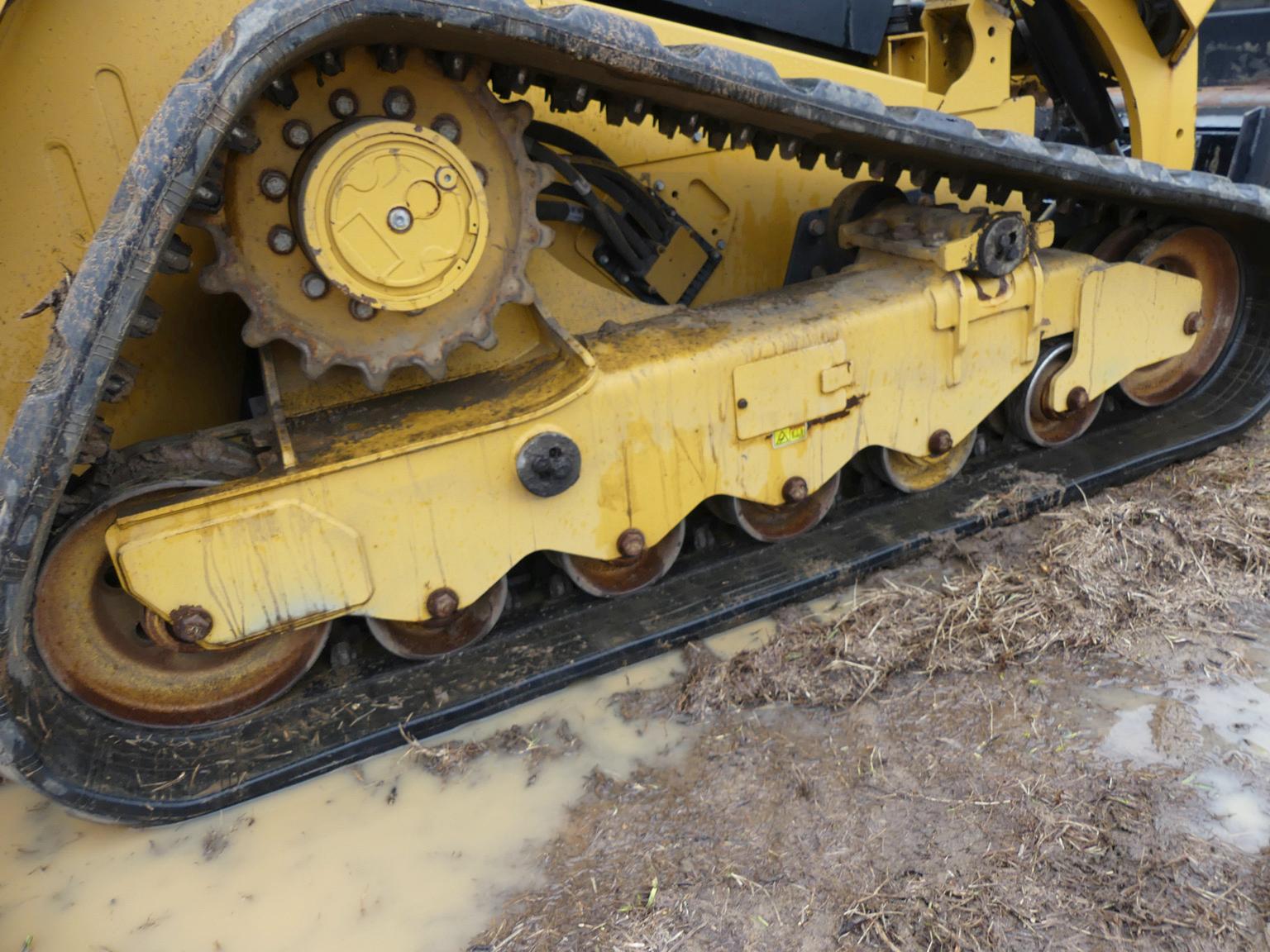 2019 Cat 299D3 Skid Steer, s/n DY900828: Rubber Tracks, GP Bkt., Meter Show