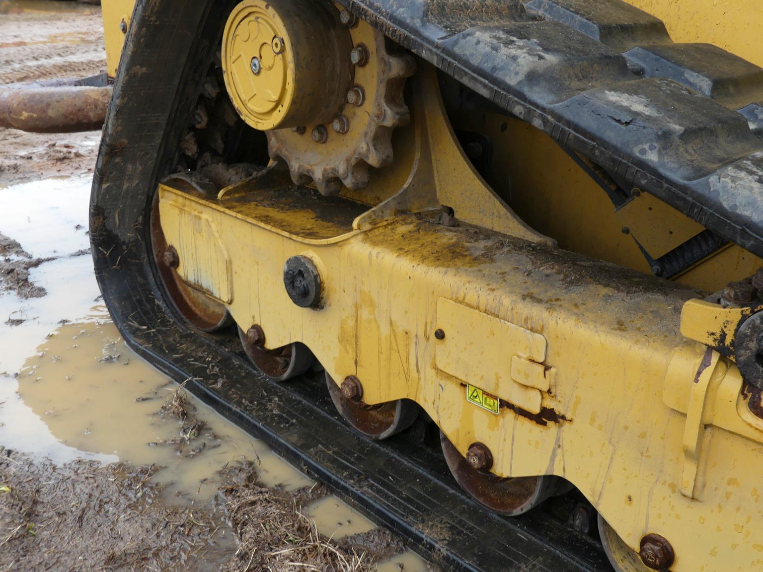 2019 Cat 299D3 Skid Steer, s/n DY900828: Rubber Tracks, GP Bkt., Meter Show