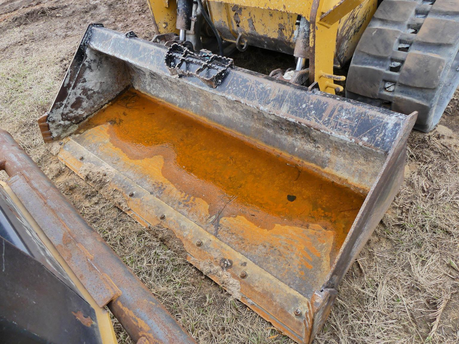 2017 Cat 259D Skid Steer, s/n FTL10767: GP Bkt., Meter Shows 3553 hrs