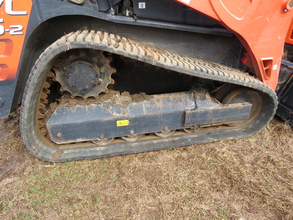 2019 Kubota SVL75-2 Skid Steer, s/n 39577: HFWC, Cab, High Flow, Rubber Tra