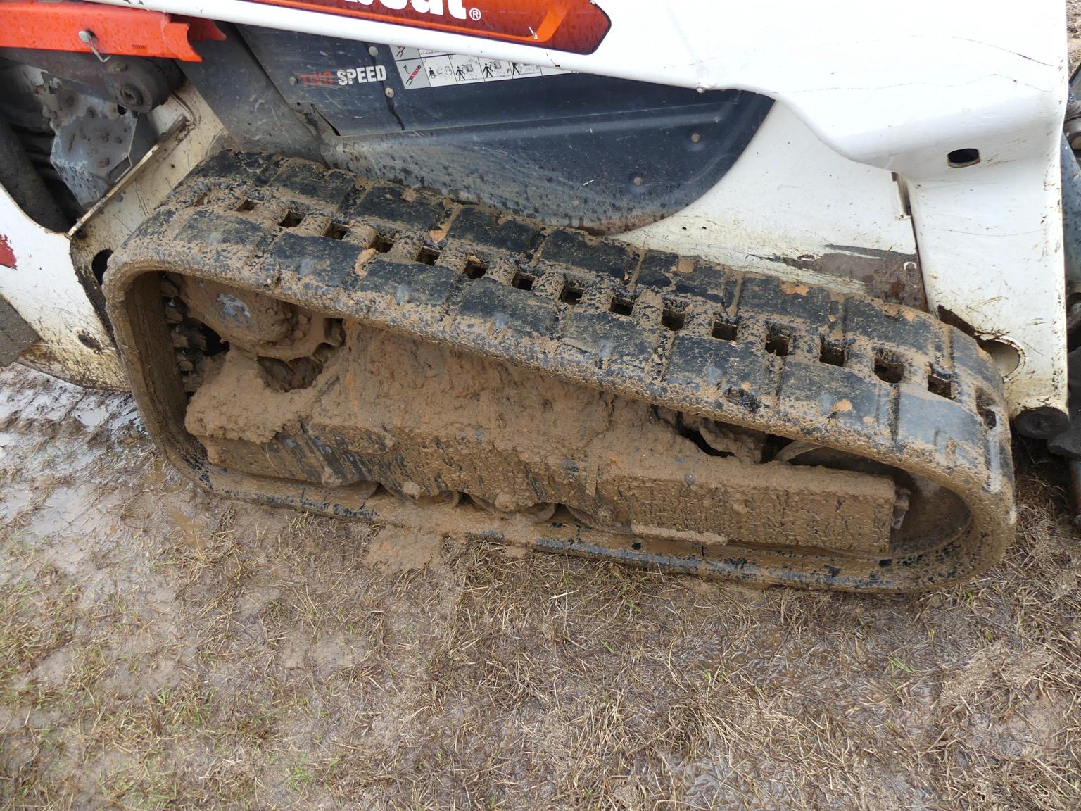 2020 Bobcat T66 Skid Steer, s/n B4SB12526: Rubber Tracks, 68in. Bkt., Meter