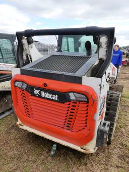 2020 Bobcat T66 Skid Steer, s/n B4SB11068: Rubber Tracks, GP Bkt., Meter Sh