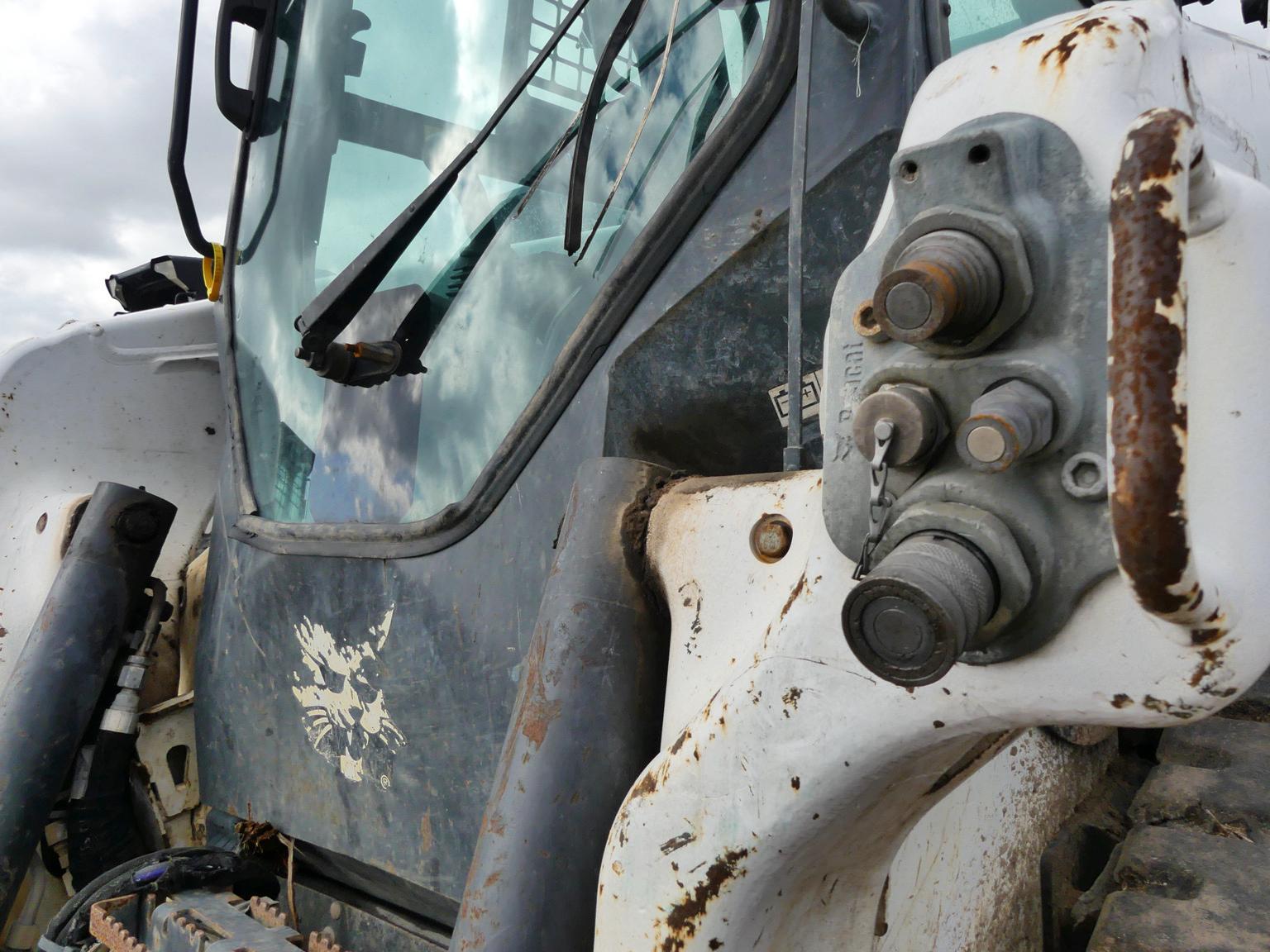 2020 Bobcat T66 Skid Steer, s/n B4SB11068: Rubber Tracks, GP Bkt., Meter Sh