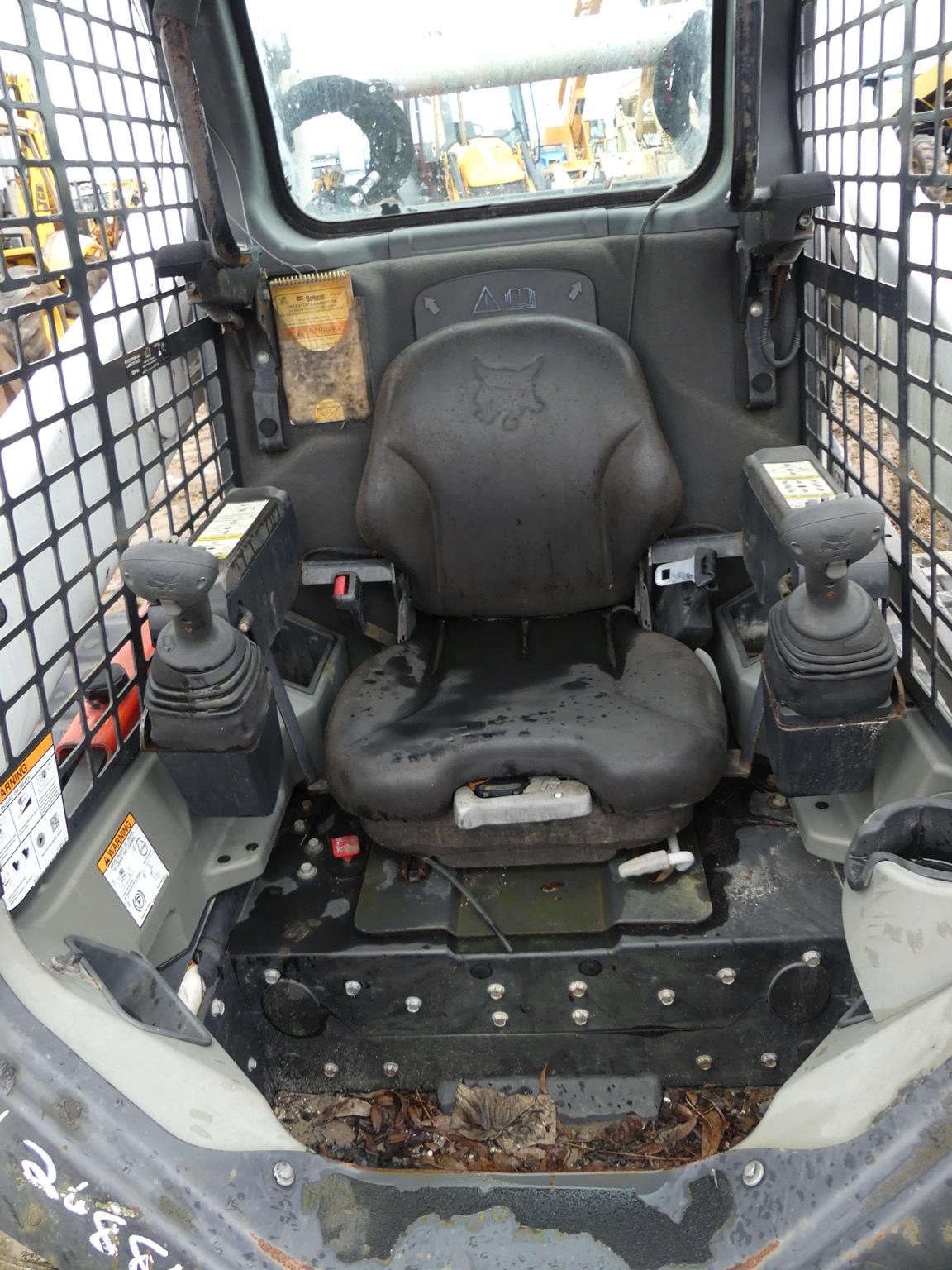 2020 Bobcat T740 Skid Steer, s/n B3CA17404: Rubber Tracks, No Bucket, Meter