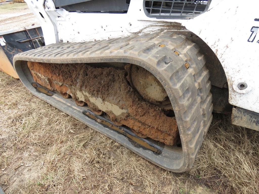 2019 Bobcat T740 Skid Steer, s/n B3CA16560: Rubber Tracks, 80in. Bkt., Mete