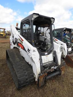 2019 Bobcat T740 Skid Steer, s/n B3CA16564: Rubber Tracks, No Bkt., Meter S