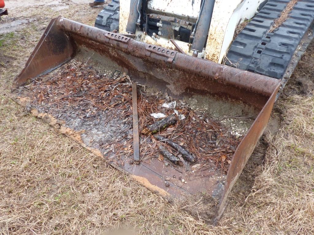 2018 Bobcat T740 Skid Steer, s/n B3CA14905: Rubber Tracks, 80in. Bkt., Moto