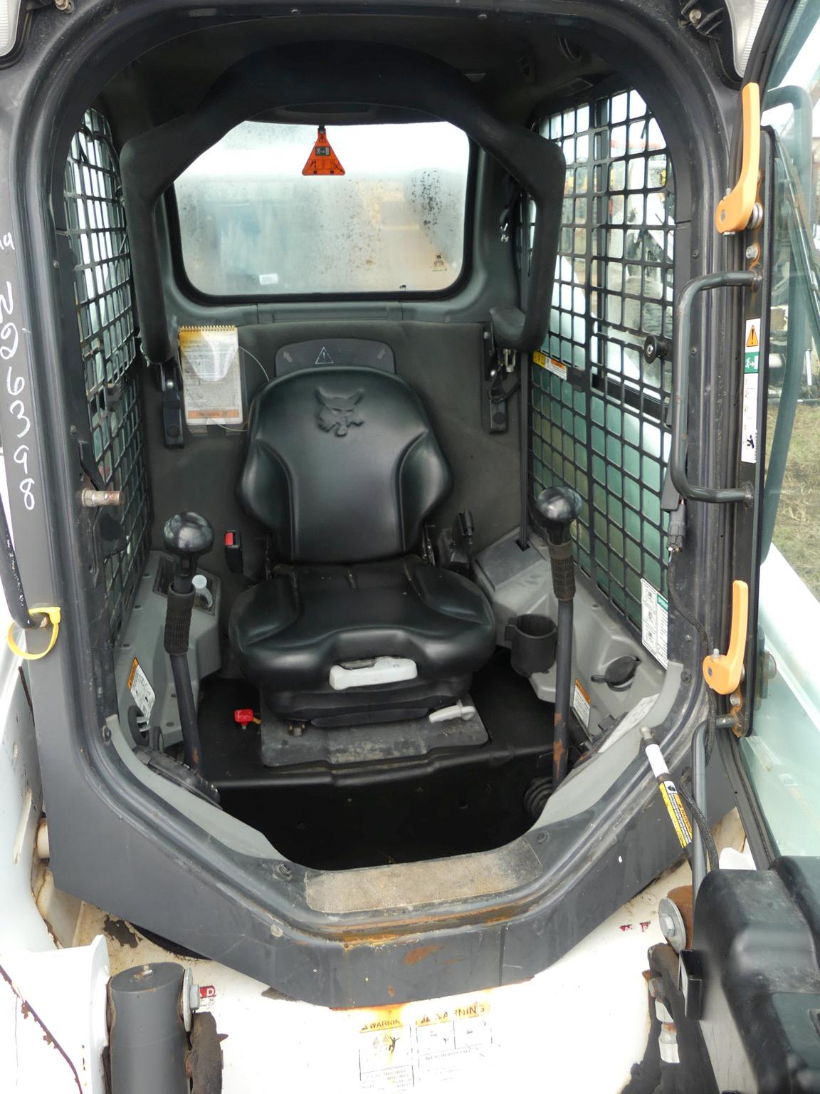 2019 Bobcat T595 Skid Steer, s/n B3NK31220: Rubber Tracks, GP Bkt., Meter S