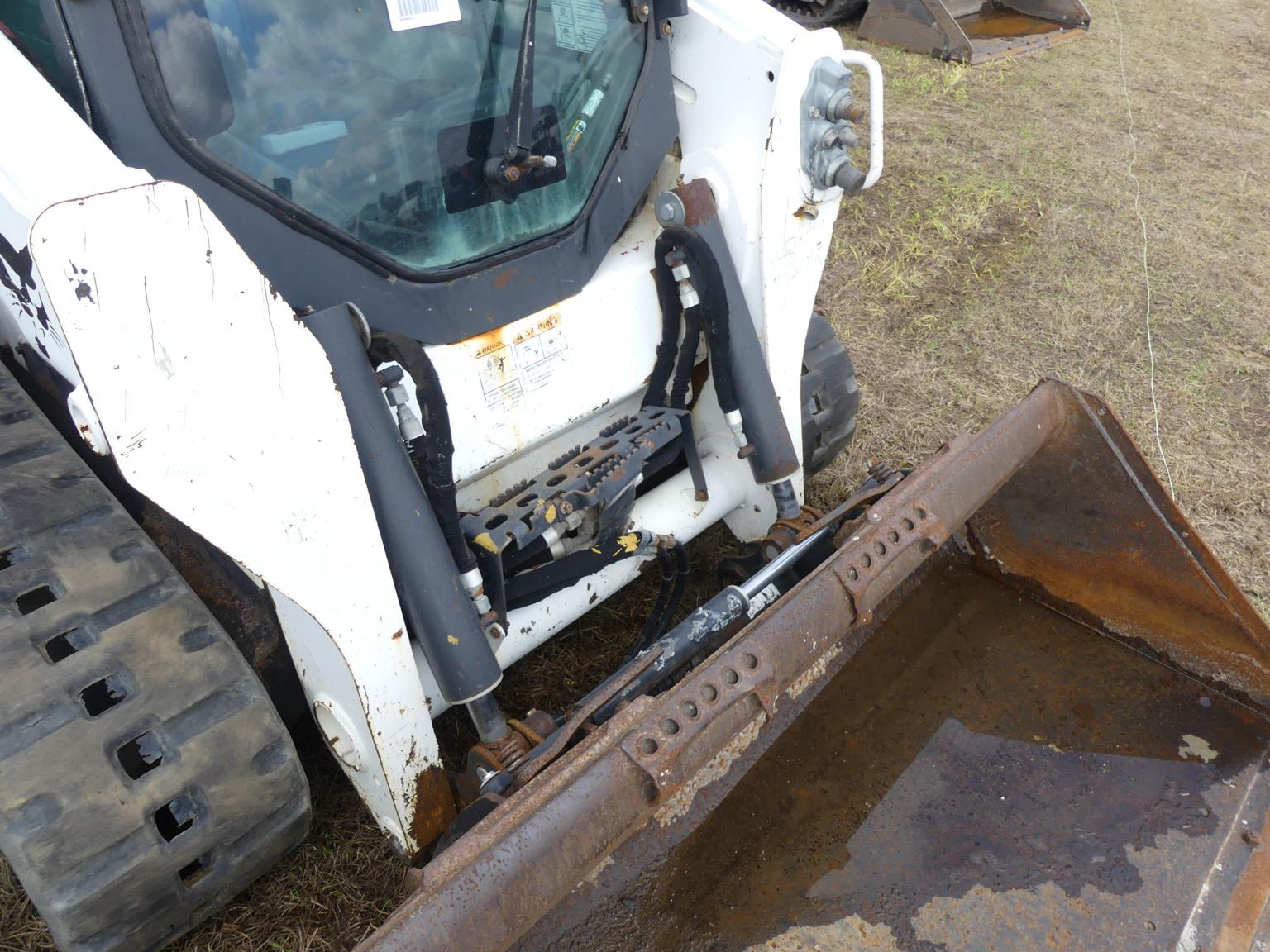 2019 Bobcat T595 Skid Steer, s/n B3NK31220: Rubber Tracks, GP Bkt., Meter S