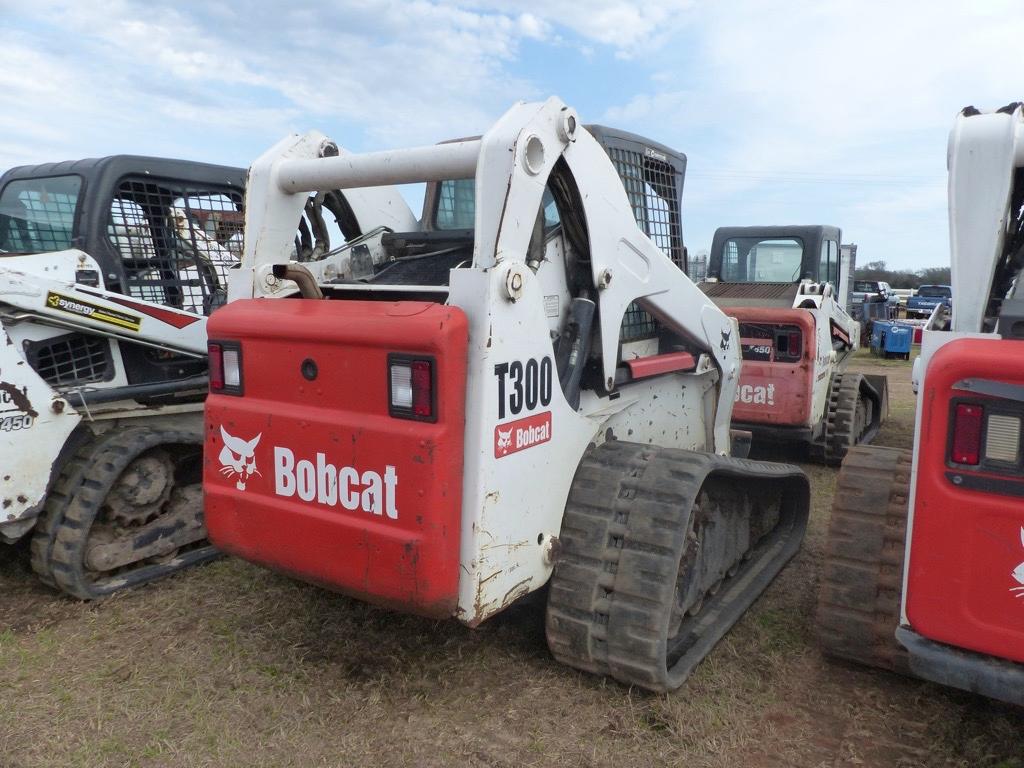 2006 Bobcat T300 Skid Steer, s/n 532013186: Rubber Tracks, No Bucket, Meter