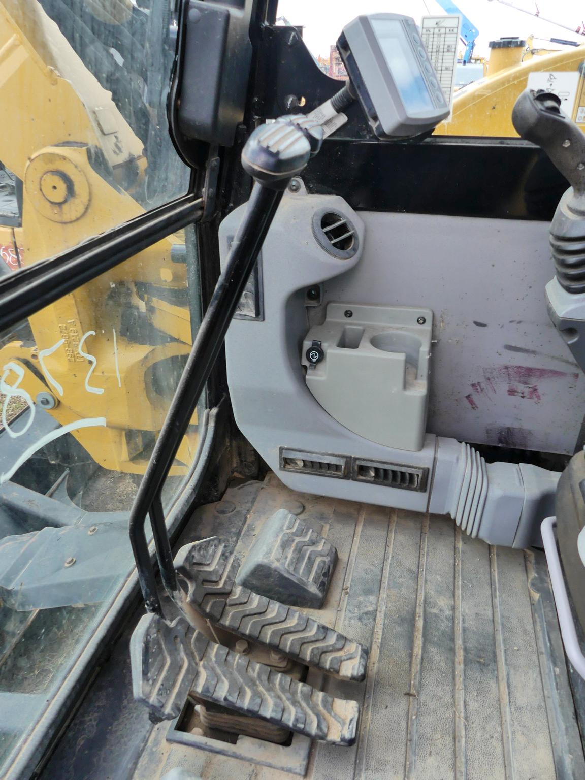 2018 Cat 308E Midi Excavator, s/n FJX11245: C/A, Hyd. Thumb, Meter Shows 24