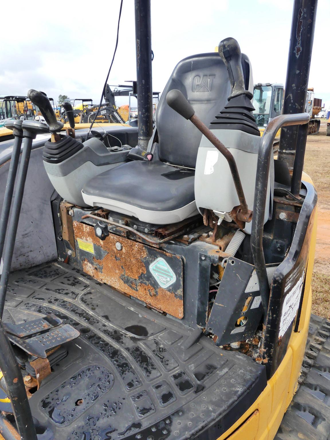 2011 Cat 305.5DCR Mini Excavator, s/n FLZ00348