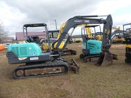 IHI 55N Mini Excavator, s/n NP004020