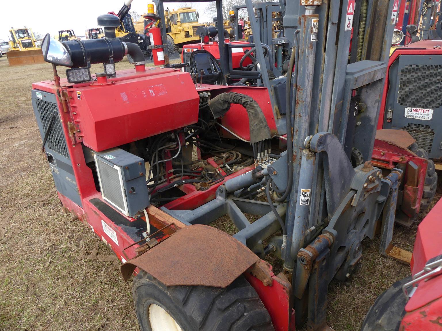 2013 Moffett P60 Piggyback Forklift, s/n M500519: 3-wheel, Kubota Diesel En