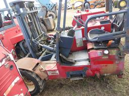 2013 Moffett P60 Piggyback Forklift, s/n M500519: 3-wheel, Kubota Diesel En