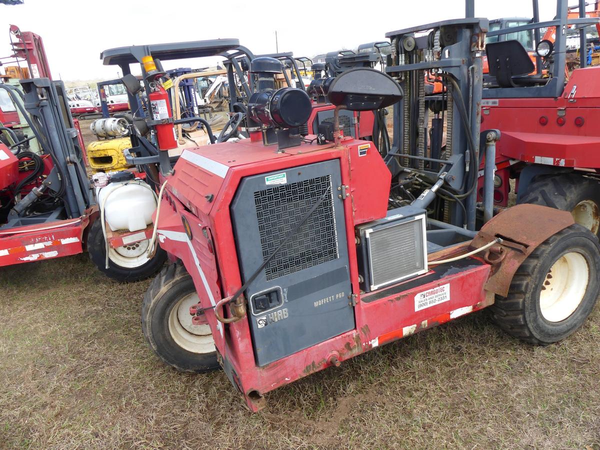 2013 Moffett P60 Piggyback Forklift, s/n M500519: 3-wheel, Kubota Diesel En