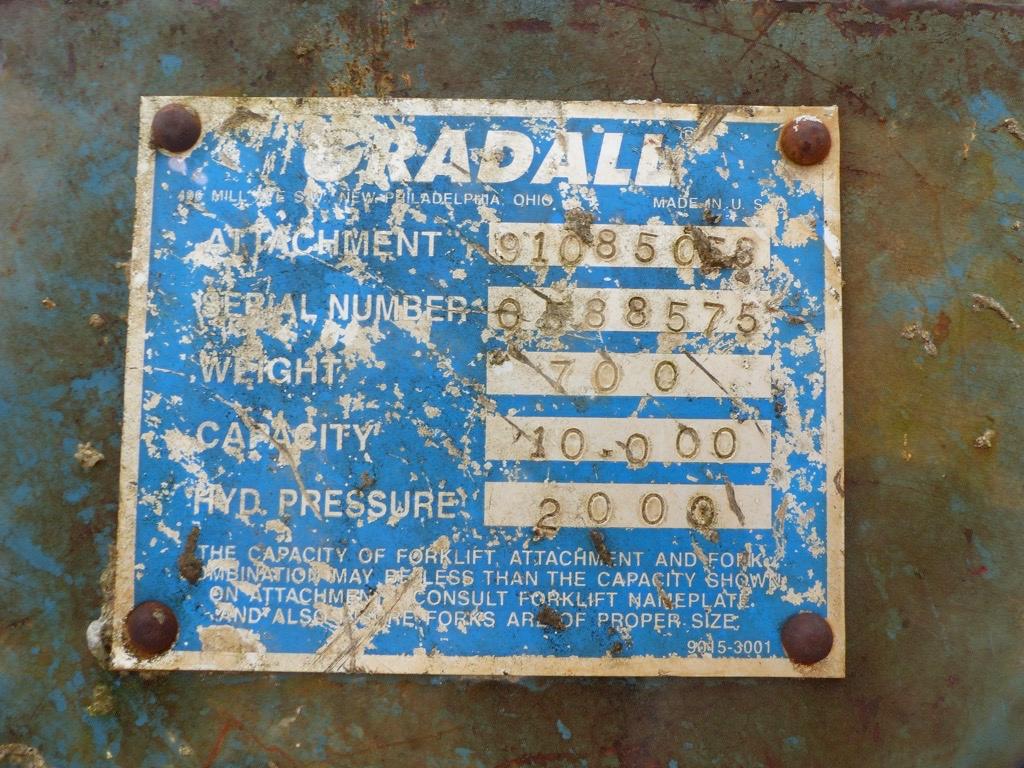 1999 Gradall 534D Telescopic Forklift, s/n 0588575