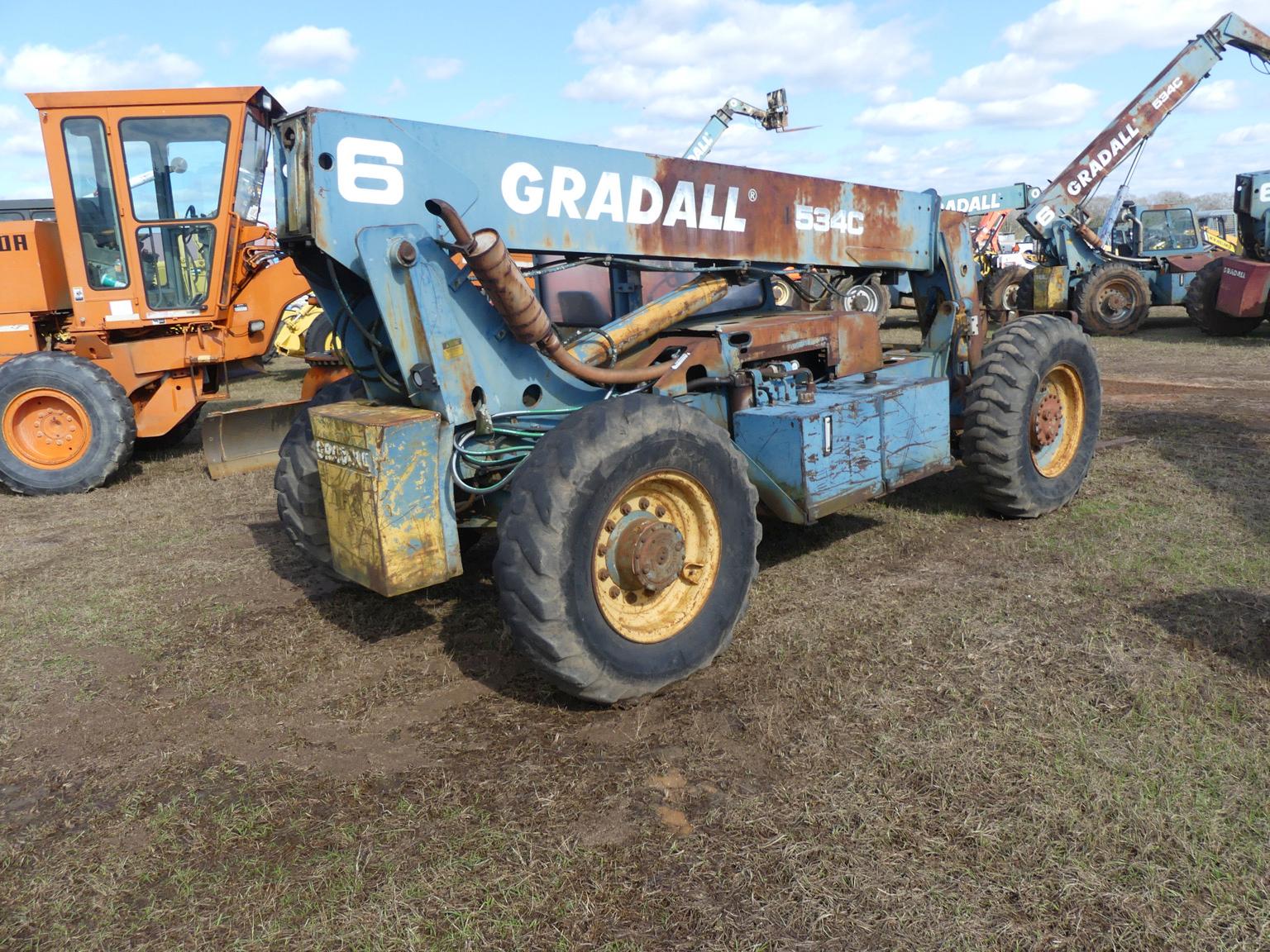 1994 Gradall 534C-6 Telescopic Forklift, s/n 288550