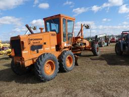 Champion 710A Motor Grader, s/n X025328X701A: Meter Shows 20420 hrs