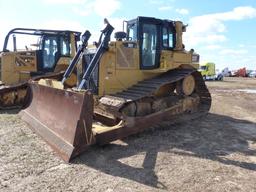 2014 Cat D6T LGP Dozer, s/n ZJB01430: Hi Track, Encl. Cab, Semi-U Tilt Blad