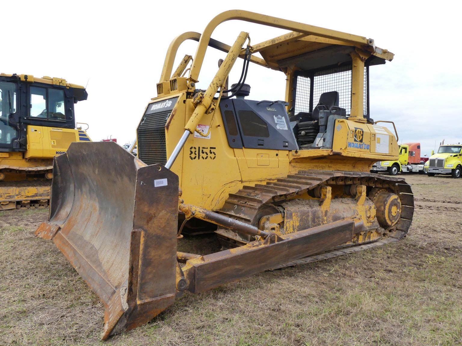 Komatsu D65 Dozer, s/n 67072: Meter Shows 3852 hrs