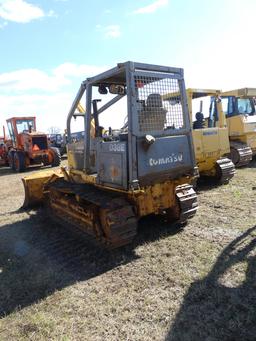 Komatsu D38E Dozer, s/n P086137: Meter Shows 1425 hrs