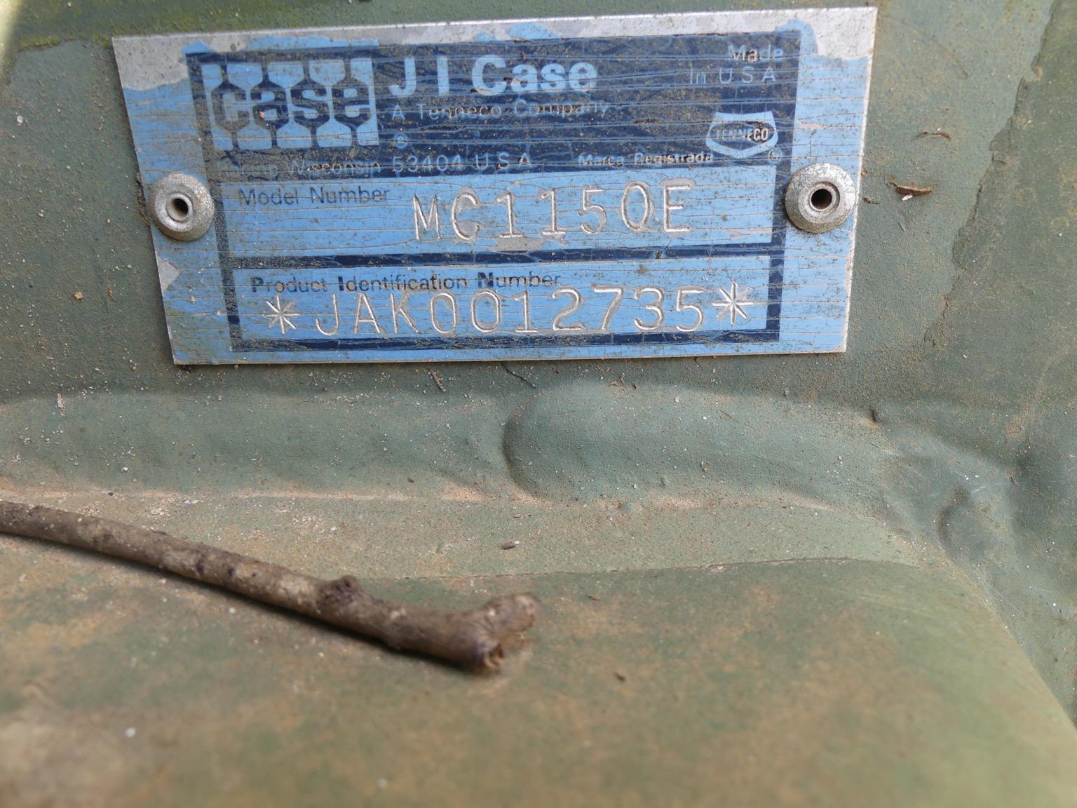 Case 1150E Dozer: Ex Military, Meter Shows 387 hrs