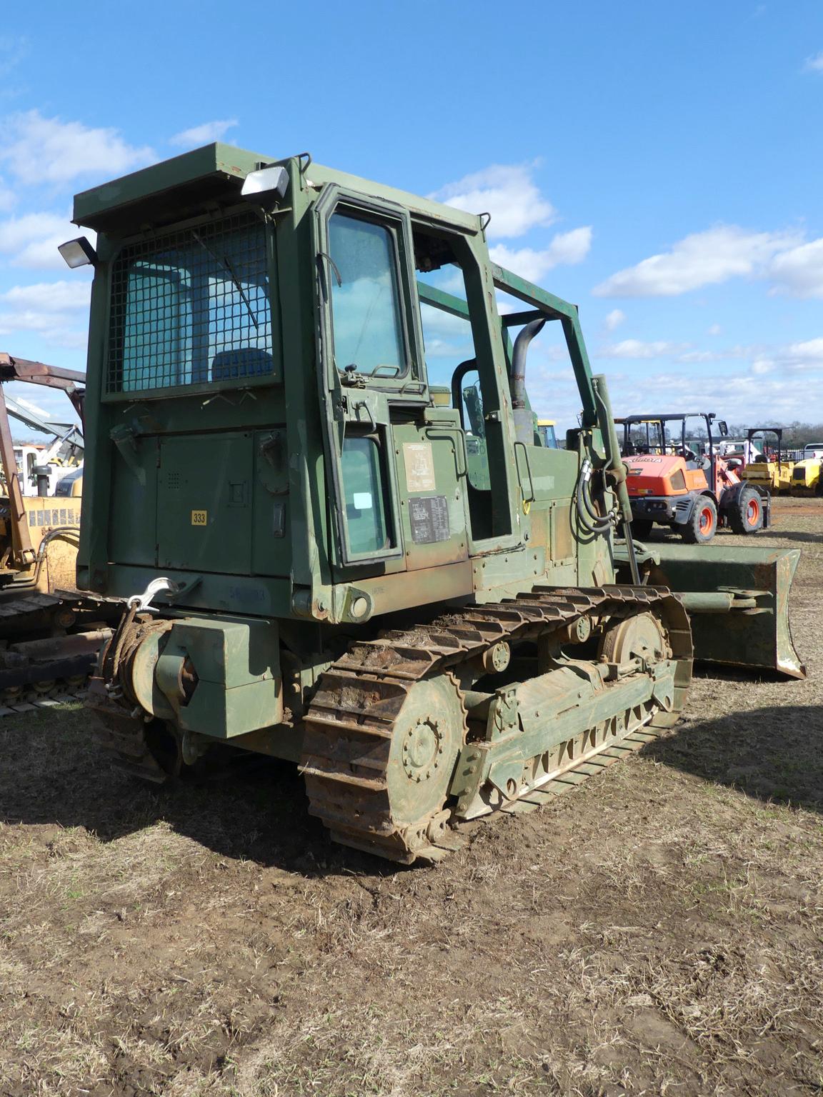 Case 1150E Dozer: Ex Military, Meter Shows 387 hrs