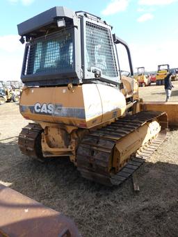 2008 Case 850L Dozer, s/n CAL006170 (Salvage): C/A, Burn Damage