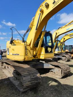 2014 Komatsu PC228USLC-8 Excavator, s/n 51678: Encl. Cab, Meter Shows 6654