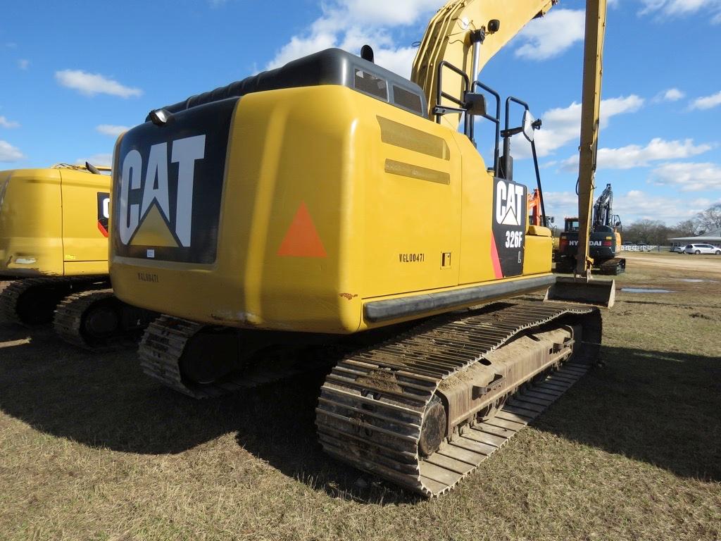2015 Cat 326FL Excavator, s/n WGL00471: Long Reach, C/A, Clean Out Bkt., Me