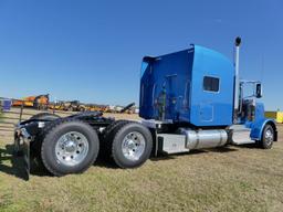 Unused 2023 Peterbilt 389 Truck Tractor, s/n 1XPXDP9XXPD878533: T/A, Stand