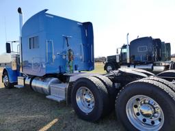 Unused 2023 Peterbilt 389 Truck Tractor, s/n 1XPXDP9XXPD878533: T/A, Stand