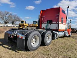 2019 Kenworth W900 Truck Tractor, s/n 1XKWD49X5KJ249160: Sleeper: T/A, Stud