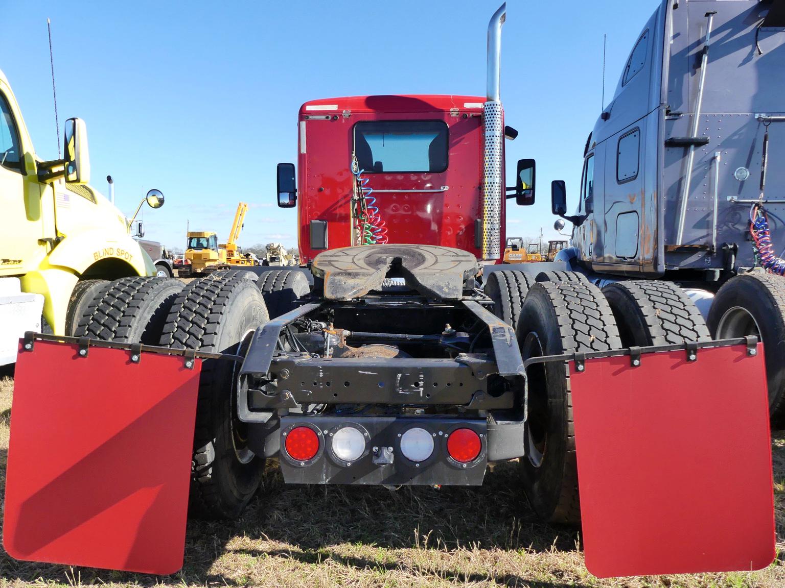 2015 Kenworth T680 Truck Tractor, s/n 1XKYDP9X1FJ457391: T/A, Day Cab, Pacc