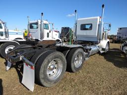 2007 Kenworth T800 Truck Tractor, s/n 1XKDDB0X27R991775: T/A, Day Cab, Cat