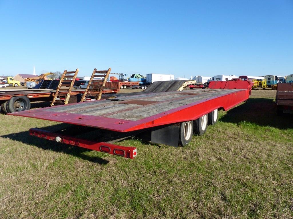 2008 Trail-Eze Dakota TE1001 Trailer, s/n 1DA73T0858P018882: 60-ton, 3-axle