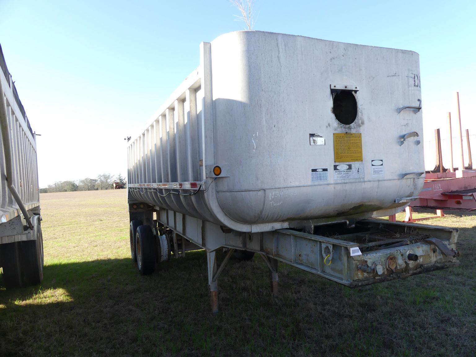 Fruehauf 24' Dump Trailer (No Title - Bill of Sale Only)