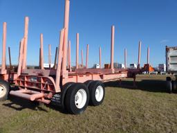 2014 4-bolster Log Trailer, s/n 2143 (No Title - Bill of Sale Only)