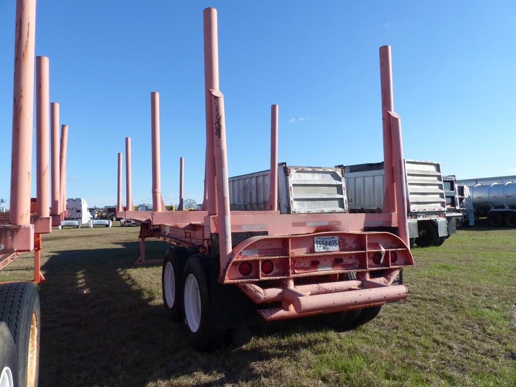 2014 4-bolster Log Trailer, s/n 2143 (No Title - Bill of Sale Only)