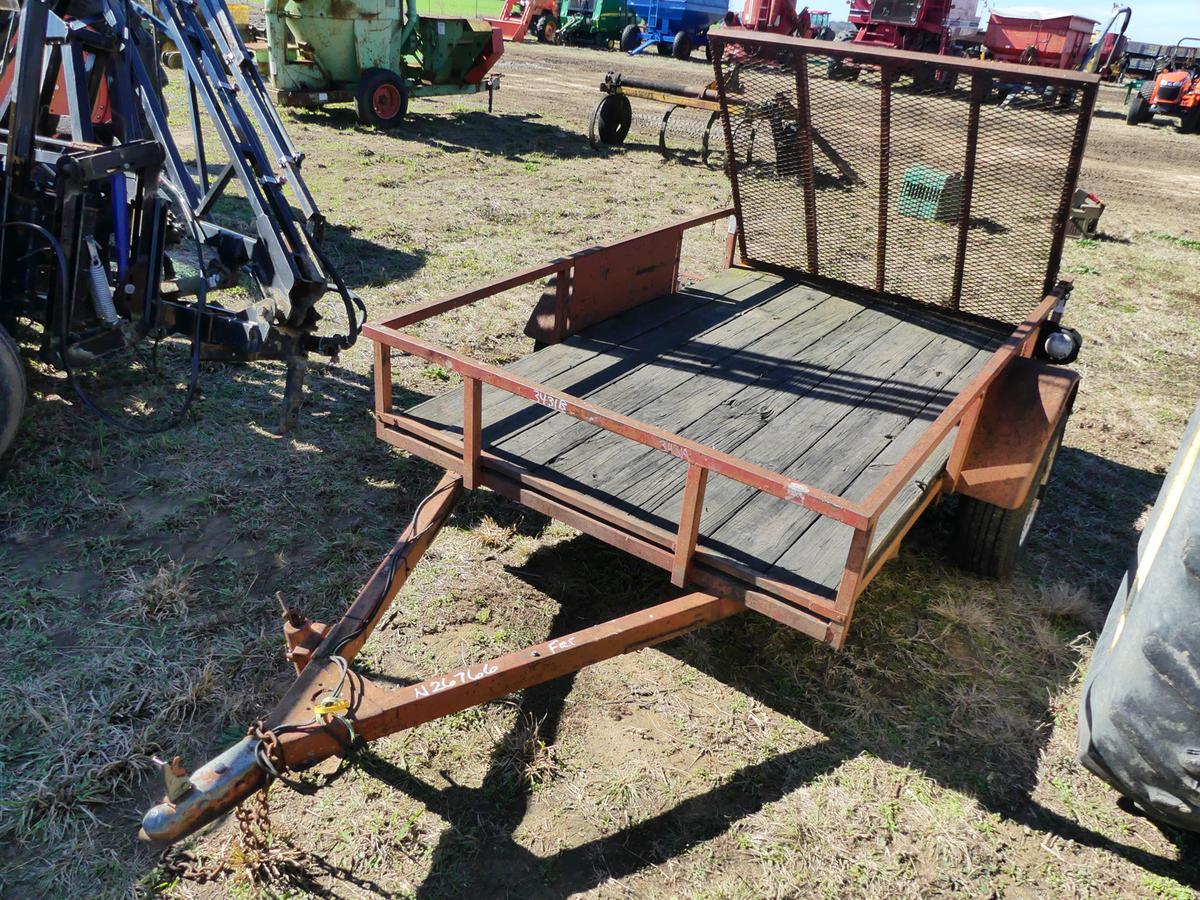 5x8 Utility Trailer (No Title - Bill of Sale Only)