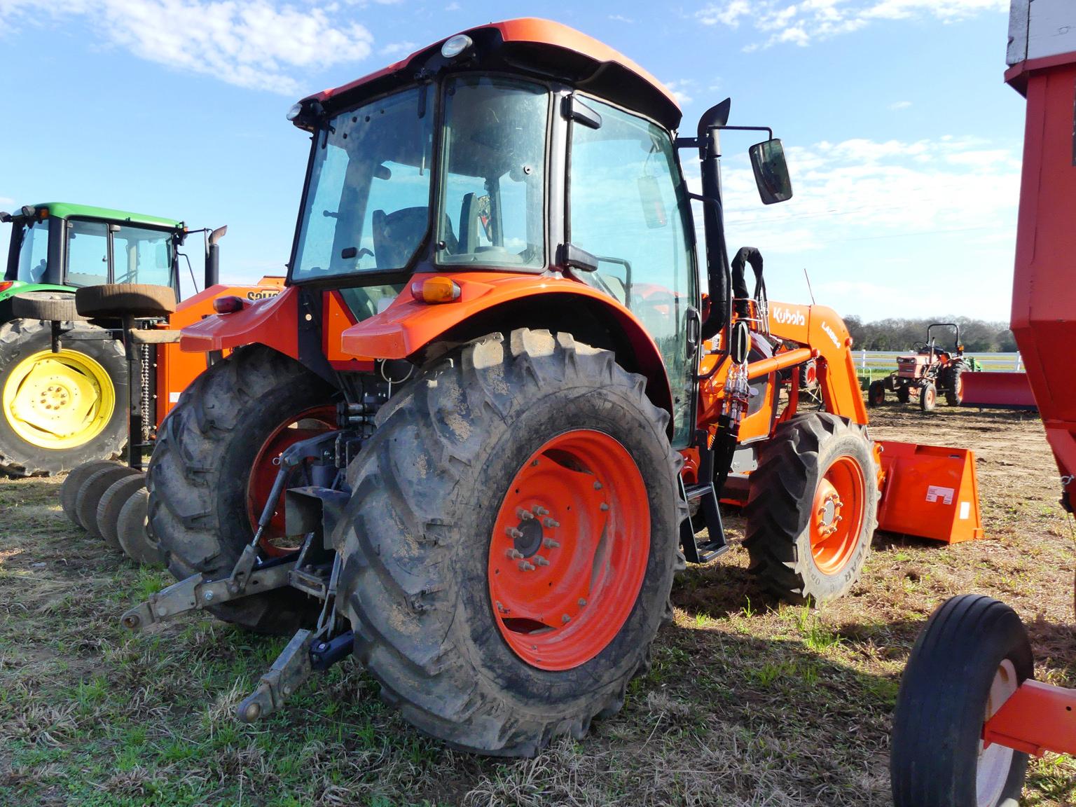 2020 Kubota M5-111HDC Tractor, s/n 58617: Kubota LA1854 Loader, Instrument