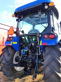 2022 New Holland Workmaster 75 Tractor, s/n ELRT4S75AMAX03537: Meter Shows
