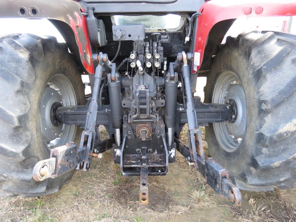 Massey Ferguson 5465 MFWD Tractor, s/n R016031: Encl. Cab, PTO, 3 Hyd. Remo