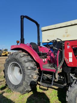 Mahindra 2555 MFWD Tractor, s/n 55ARK00566: HST, Loader w/ Bkt., Meter Show