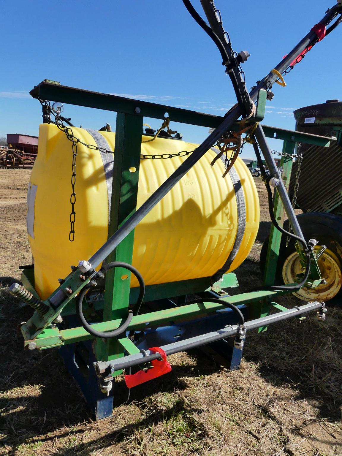 John Deere 8-row Sprayer w/ 100-gall Tank