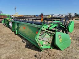 John Deere 635F Flex Combine Head, s/n H00655F721014