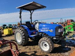 New Holland Workmaster 25 Tractor, s/n 0010014: Meter Shows 106 hrs